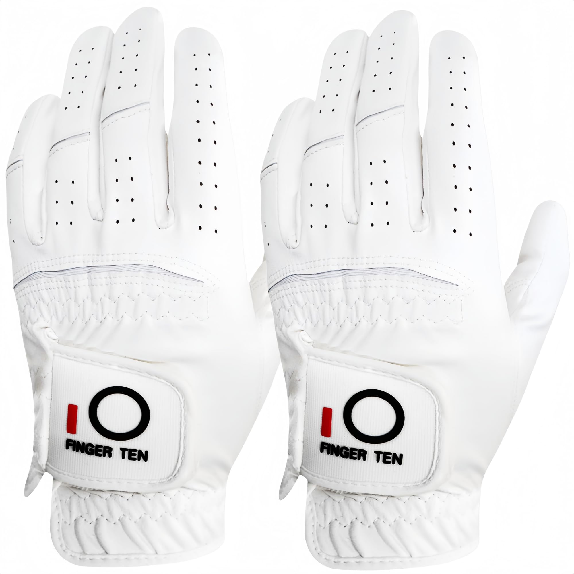 ゴルフグローブ メンズ 2枚セット 超極細繊維レザー 素手感覚のフィット感 柔らかめ 伸縮・通気・耐摩耗・滑りにくいグリップ 雨 汗に強い 全天候モデル ゴルフウェア