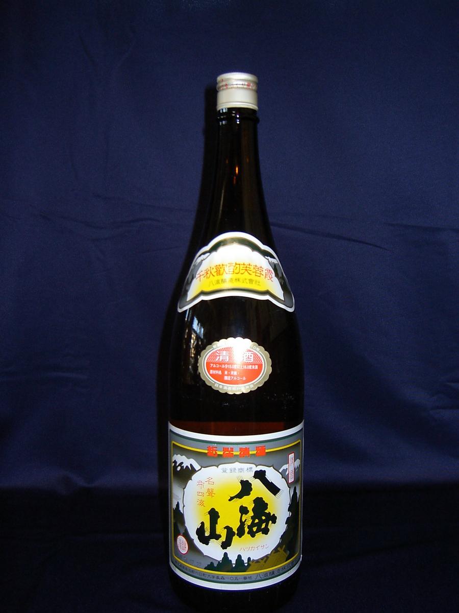 八海山無糖　1,800ml