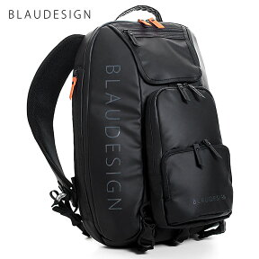 ブラウデザイン シティツーリスト BLAUDESIGN City Tourist 3WAY バックパック ブラック/オレンジ 旅行 メンズ 防水 多機能バッグ リュックサック 通勤バックパック 脱着式ボディバッグ