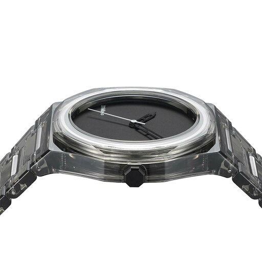 D1 MILANO NYLON NYBJ02 EXP ブラック ディーワンミラノ ナイロン 透明腕時計 クリアウォッチ 39mm ユニセックス