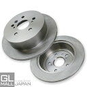 【6/22〜6/30 全品10%OFFクーポン】ブレーキローター 2枚セット STBR-021 / トヨタ-アルファード※リアディスク