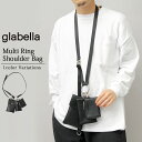 【SALE／10％OFF】glabella グラベラ バッグ マルチポーチ レザー調 フェイクレザー 3連 ポーチ ショルダーバッグ マルチショルダー カードケース 小物入れ スマホケース メンズ レディース ユニセックス モード シンプル コンパクト