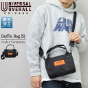 UNIVERSALOVERALL バッグ ミニバッグ ダッフルバッグ ドラムバッグ スモールサイズ 小さめ ミニサイズ ミニショルダーバッグ ハンドバッグ ミニポーチ シンプル 撥水