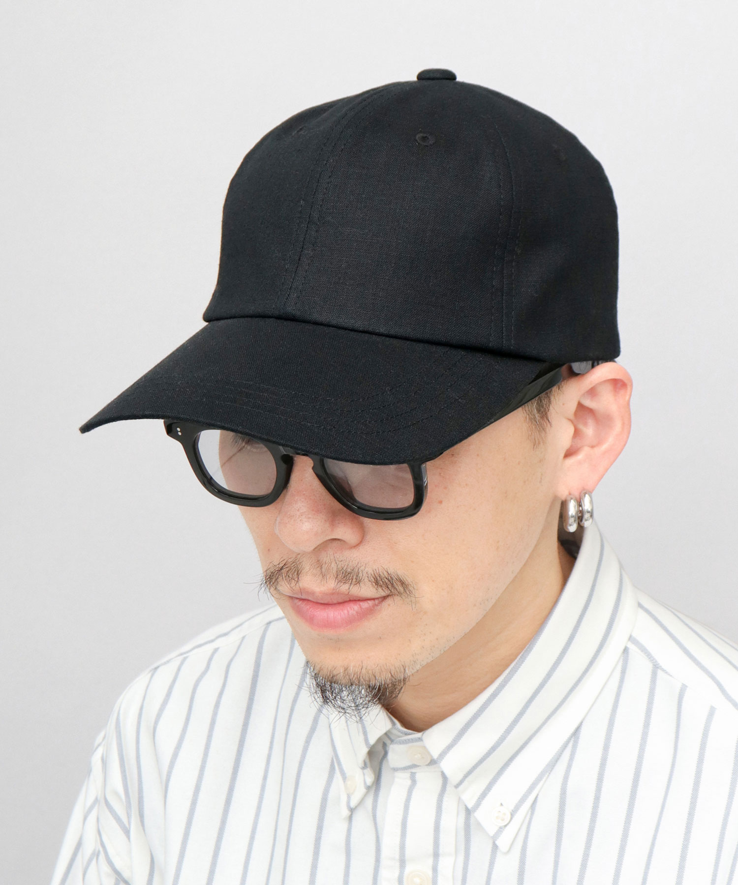 Rakuten - 【2026年販売開始】キャップ メンズ レディース 帽子 深め ロングバイザー ロングビルキャップ 綿麻 コットンリネン つば長 日除け 春夏 通気性 サイズ調整 父の日