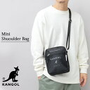 KANGOL カンゴール ミニショルダーバッグ メンズ レディース バッグ 縦型 ミニバッグ コンパクト シンプル ショルダーバッグ 斜めがけ スクエア型 スク...