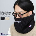 チャンピオン Champion ネックウォーマー メンズ レディース ニットネックウォーマー ジャガード ニット 厚手 スヌード 冬 防寒 暖かい 裏ボア ネッ...