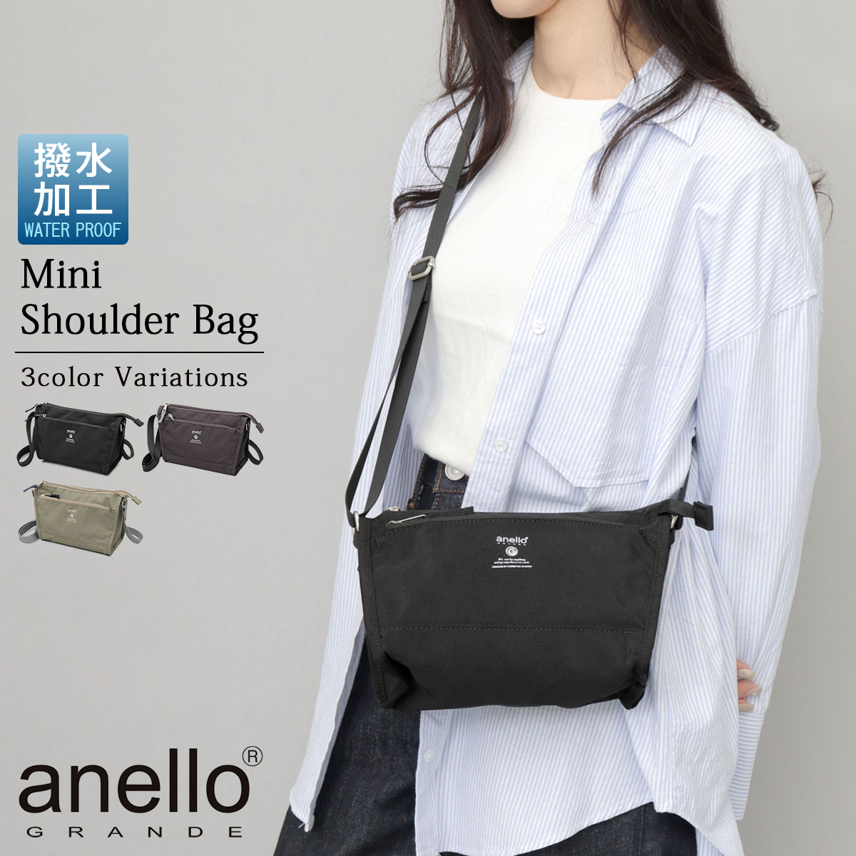 anello GRANDE アネログランデ ミニショルダーバッグ ショルダーバッグ レディース...