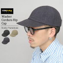 キャップ メンズ 帽子 CORDURA コーデュラ 軽量 洗い加工 ワッシャー加工 アウトドア カジュアル 3色展開 無地 シンプル フラットバイザーキャップ ...