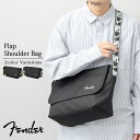 Fender フェンダー バッグ メッセンジャーバッグ メンズ フラップショルダーバッグ 大きめ やや大きめ フラップミニショルダー 斜めがけバッグ 肩がけバッ...