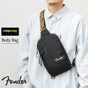 Fender フェンダー バッグ ボディバッグ メンズ ワンショルダー ミニバッグ ミニサイズ コンパクト シンプル 斜めがけバッグ 肩がけバッグ ショルダーバ...