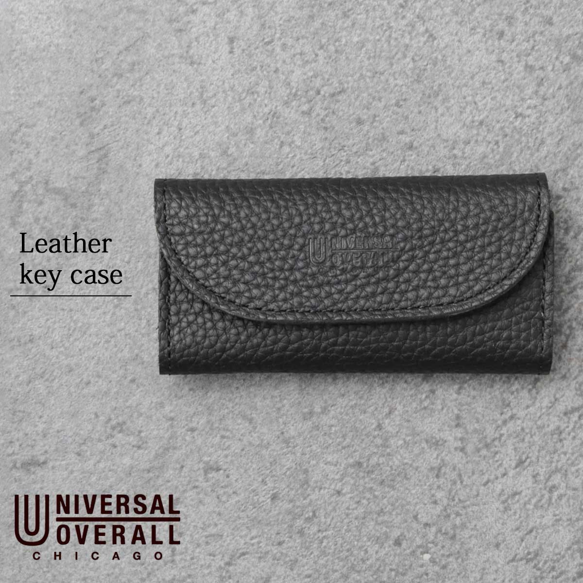 UNIVERSAL OVERALL ユニバーサルオーバーオール シボレザー キーケース キーホルダー