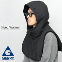 ジェリー GERRY フードウォーマー フード付き ネックウォーマー メンズ レディース 防風加工 ハーフジップ 裏ボア ネックウェア 冬 防寒 保温 暖かい ...