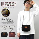 【送料無料】ユニバーサルオーバーオール UNIVERSAL OVERALL バッグ ショルダーバッグ メンズ ユニセックス ミニバッグ ミニショルダー サコッチ サコッシュ ポーチ ミニサイズ DELTA デルタ 三角シルエット 小物入れ 小物ポーチ