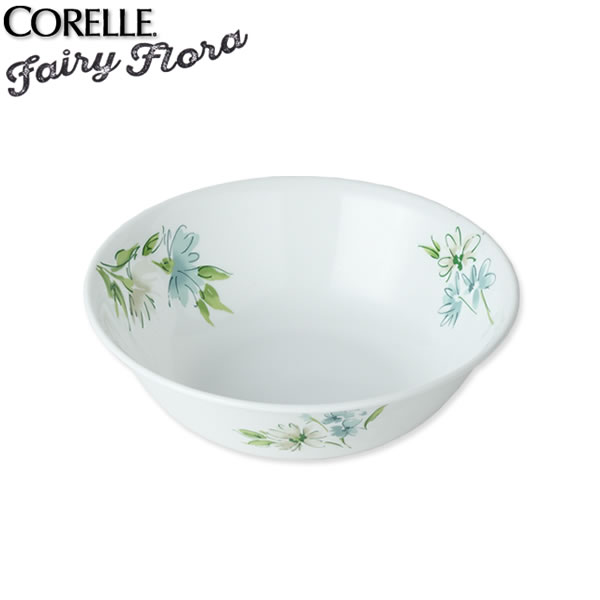 CORELLE Fairy Flora/コレール フェアリーフローラCP-9486 大ボウル 仕様 材質：全面積層強化耐熱ガラス サイズ：約外径215×高さ60mm 重量：約311g 原産国：アメリカ ※WEB上のため、実物と画像とで色など、多少違う点がございますのでご理解ください。 ※商品仕様・サイズ・パッケージ等は変更する場合があります。 ※ご注文日より通常5営業日以内に発送(土日祝日を除く)となります。※メーカー希望小売価格はメーカーカタログに基づいて掲載しています。 商品の特徴 普段使いに！コレール フェアリーフォローラ。 コレール独自の三層ガラスで欠けや破損に強く、強度と耐性があります。 電子レンジ・オーブンレンジ、食洗機対応。 お手入れ簡単。 キッチン コレール CORELL フェアリーフローラ Fairy Flora 強化ガラス 食器 Made In USA 電子レンジ オーブンレンジ 食器洗い乾燥機 オーブン 無孔 おしゃれ キッチン 収納 三層構造ガラス 軽い 積み重ね 省スペース 軽量 割れにくい なめらかな表面 汚れを落としやすい 温め調理 そのまま食卓へ 色褪せしにくい 季節の贈り物に 父の日 母の日 敬老の日 孫の日 御中元 敬老の日 ハロウイン クリスマス 冬ギフト お歳暮 お年賀 お正月 年末年始 バレンタイン ホワイトデー 日々の心づかい、ちょっとした手みやげに 御祝 御礼 御挨拶 粗品 お使い物 贈答品 ギフト プレゼント お土産 手土産 贈りもの 進物 お返し お祝いや内祝いなど祝儀の品に 引き出物 お祝い 内祝い 結婚祝い 出産祝い 引き菓子 快気祝い プチギフト お誕生日 七五三 進学内祝 入学内祝ふだん使いにこそ、こだわった良質の食器を！ コレール独自の三層構造ガラス。乳白色のガラスを透明ガラスでサンドした「ビトレル(Vitrelle)」と呼ばれる、ラミネートされた三層ガラスでできたテーブルウエア。 一般的な食器にみられる「欠け」や「破損」などに強く、強度と耐性があります。 また、色あせしにくく、長くご使用いただけます。 薄い素材だから、すっきり積み重ねできます。省スペースで収納できるので、食器棚もスッキリ！ なめらかな表面なので、汚れが落としやすくお手入れ簡単。 無孔ガラス素材だから、使っているうちに食材の汚れが残ってしまうことがないので衛生的で安全、安心です。 電子レンジ、オーブンレンジ対応。ホカホカのまま食卓に！ →コレールはこちらから →フェアリーフローラはこちらから