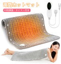 ホットマット ホットカーペット 電気ホットマット 洗える 30x60cm 43x84cm 50x100cm 電気マット 足元 過熱保護 省エネ 寒さ対策 10段...