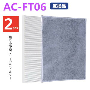 ＼最安値挑戦／ AC-FT06 ツインバード 2枚入り 空気清浄機用加湿フィルター 脱臭集じんフィルター 互換品 交換品 フィルター 脱臭フィルター 集じんフィルター 交換用フィルター 非純正