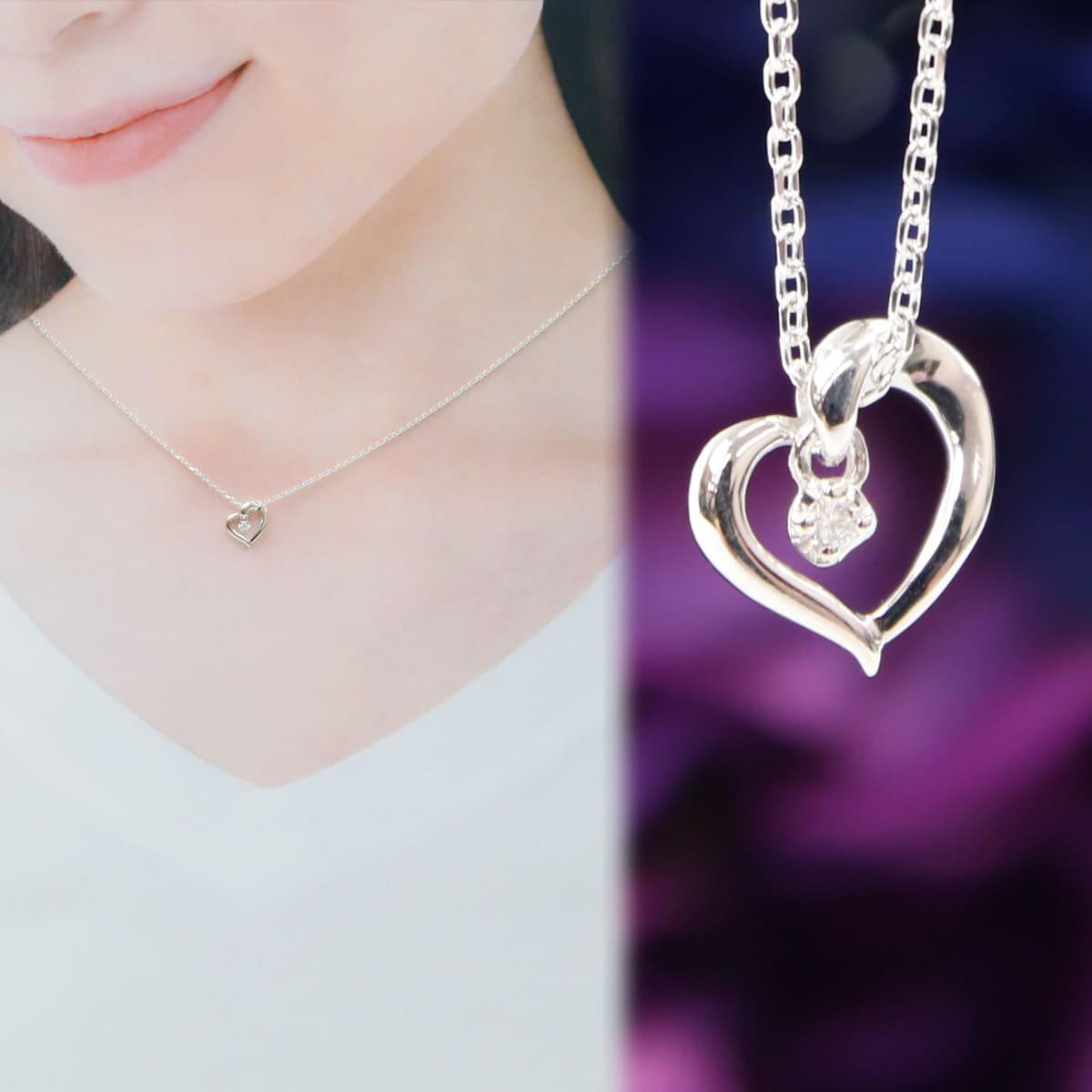 【ダイヤモンド付き】 4°c ネックレス ヨンドシー 4℃ 正規品 女性 アクセサリー ペンダント 
