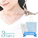 カナルヨンドシー ネックレス 【 ギフト包装済 】 4°c ネックレス ヨンドシー 3月 誕生日 アクアマリン ハート 1粒 【カナル4℃ Canal4℃ カナルヨンドシー アクセサリー ジュエリー ペンダント シンプル かわいい レディース ブランド 新品 正規品 】 4度 c 通販 まだ間に合う 母の日 プレゼント