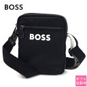 ヒューゴボス バッグ HUGO BOSS メンズ ショルダーバッグ Catch_3.0_NS_Zip 10249707 01 ブラック 50511961 001...