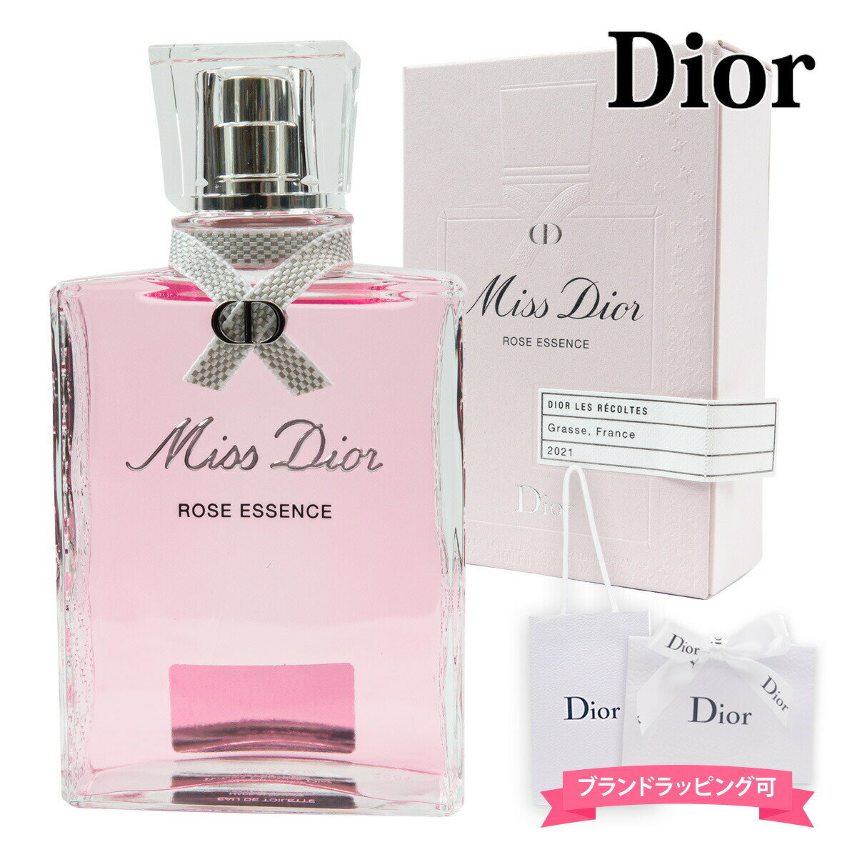 クリスチャン ディオール dior 香水 フレグランス ミス ディオール ローズ エッセンス オードトワレ EDT 100ml ローズの香り バラ フローラル 夏 ブランド ギフト 新品 正規品 プレゼント 通販 2023