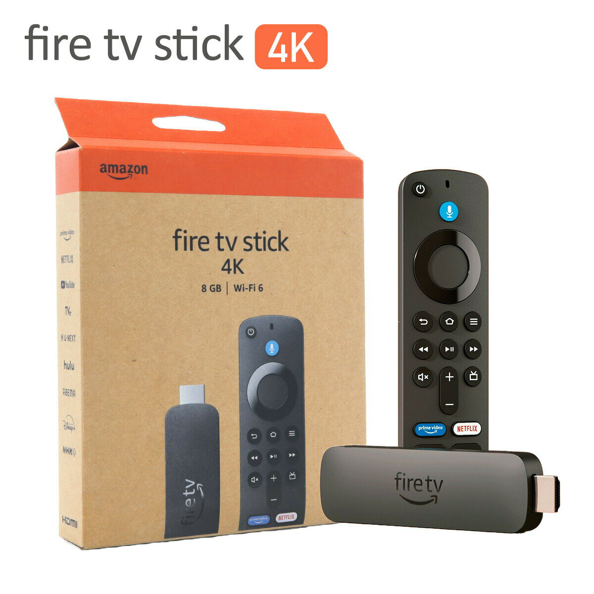 Amazon Fire TV Stick 4K 第2世代 ストリーミングメディアプレイヤー Fire TV スティック fire tv stick リモコン dolby atmos ストリーミング メディアプレイヤー テレビ ファイア テレビ リモコン ファイア tv スティック Alexa 父の日 実用的