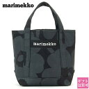 マリメッコ バッグ 正規品 ランチバッグ marimekko ハンドバッグ ピエニウニッコ Seidi Pieni Unikko bag ブラック × ブラック 047586 999 花柄 ブランド お弁当 通勤 新品 通販 2024 プレゼント