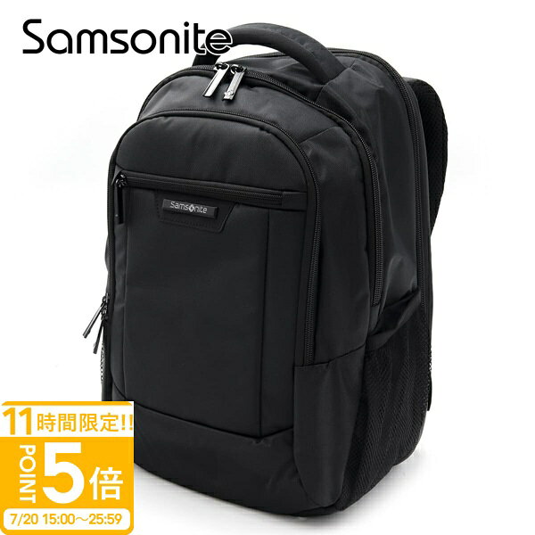 サムソナイト リュック メンズ Samsonite リュックサック バックパック クラシック 2.0 CLASSIC 2.0 STANDARD BACKPACK ブラック 141277-1041 サムソナイト リュック メンズ バックパック 大容量 旅行 通勤 通学
