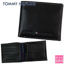 トミーヒルフィガー メンズ 財布 TOMMY HILFIGER 財布 二つ折り財布 メンズ ブラウン 31TL25X005 200 レザー 本革 誕生日プレゼン...