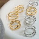リング 指輪 フリーサイズ 金属アレルギー対応 つけっぱなしOK 医療用 ステンレス サージカルステンレス 金アレ ゴールド シルバー レディース