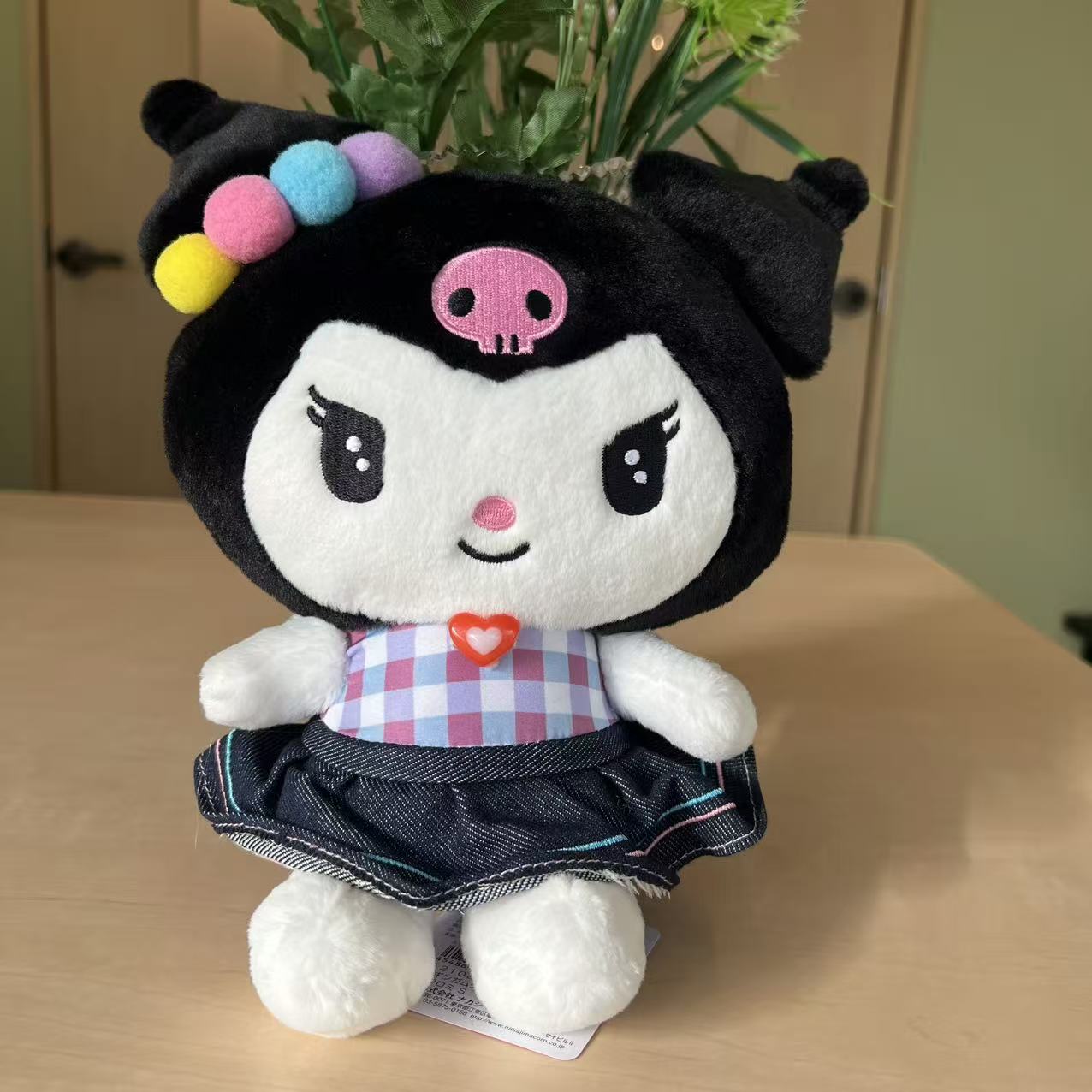 Rakuten - 【送料無料・ラッピング無料】 クロミ ぬいぐるみ 50周年 DOLLY MIX Sサイズ サンリオ ドーリーミックス 50th 限定 コラボ ゆめかわいい グッズ 人形 黒 紫 地雷系 量産型 ゴスロリ 女の子 大人 誕生日 プレゼント ギフト お祝い 正規品