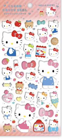 Rakuten - 10月上旬発売予定　サンリオキャラクターズ　クリアキャンディシール