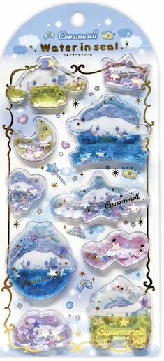12月発売予定　サンリオキャラクターズ　ウォーターインシール