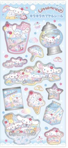 12月発売予定　サンリオキャラクターズ　キラキラカプセルシール2