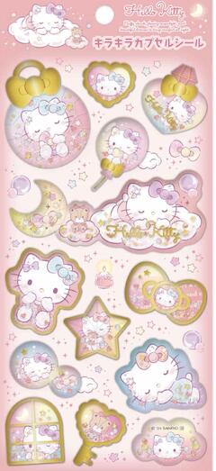 Rakuten - 12月発売予定　サンリオキャラクターズ　キラキラカプセルシール