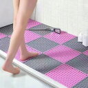 お風呂マット 滑り止めマット 品 つづり合わせ DIY 浴槽マット 転倒防止 ジョイントマット キッチンマット すのこ 洗い場マット 浴室用 床シート 足ふきマット 防カビ 洗濯が便利です 赤ちゃん お年寄り