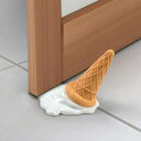 ドアストッパー ソフトクリーム アイスクリーム 1個 【おしゃれ オシャレ おもしろ ジョーク サプライズ パーティー 雑貨 扉 とびら 新居 新生活 引っ越し祝い インテリア 子供部屋 子ども】