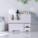 メイクボックス コスメボックス コスメbox メイク収納 メイクBOX メイクケース 化粧品収納ボックス 収納ケース 机上 引き出し 卓上 おしゃれ ケース 小物入れ 化粧 雑貨収納 小物入れ 卓上収納 寝室 浴室 家庭用 引き出し式