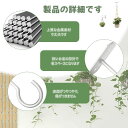 天井 フック 吊り下げ金具 J字 吊りフック 耐荷重約15kg 4個セット 長さ62mm 石膏ボード 壁掛け ピンフック 穴が目立たない ハンガー フック ハン...