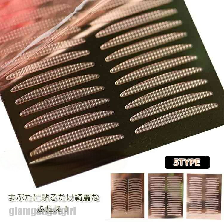 新生活応援 選べる5タイプ アイテープ ふたえ 二重 まぶた テープ メッシュ式 通気性 防水 食い込み抜群 強粘着 半月型 楕円型 三日月 二重まぶた 癖付け...