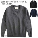 新生活応援 スクールセーター ニット 子供 スクールニット セーター レディース ビジネス 無地 メンズ 暖かい 170 秋冬 vネック 洗える シンプル プルオーバー 防寒 綿 トップス 長袖 110 120 130 140 150 160 無地