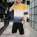 新生活応援 セットアップ メンズ 上下セット 2点セット ジャージ 半袖 tシャツ 夏物 ハーフパンツ 大きいサイズ 吸汗速乾 部屋着 パジャマ 父の日 おしゃれ プレゼント ギフト