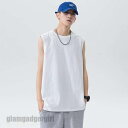 送料無料 タンクトップ メンズ ノースリーブ Tシャツ カットソー 大きいサイズ 綿 夏 クルーネック 重ね着 UVカット 吸汗速乾 抗菌防臭 オシャレ プレゼント ギフト 新生活(4)