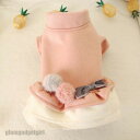 ペットウェア 犬服 秋 冬 ワンピース 保温 防寒 あったか ドッグウェア 小型犬 中型犬 ペット用 犬用 愛犬 猫 旅行 お出掛け お散歩 可愛い プレゼント...