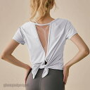 ヨガウェア トップス レディース スポーツウェア tシャツ ジムウェア 部屋着 スポーツ 体型カバー フィットネス トレーニング ホットヨガ 運動 プレゼント ...