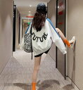 プリント トレーナー レディース オーバーサイズ 秋冬 春 長袖 トップス スウェット プルオーバー 大きいサイズ 3L カンガルーポケット 配色切り替え カジ...