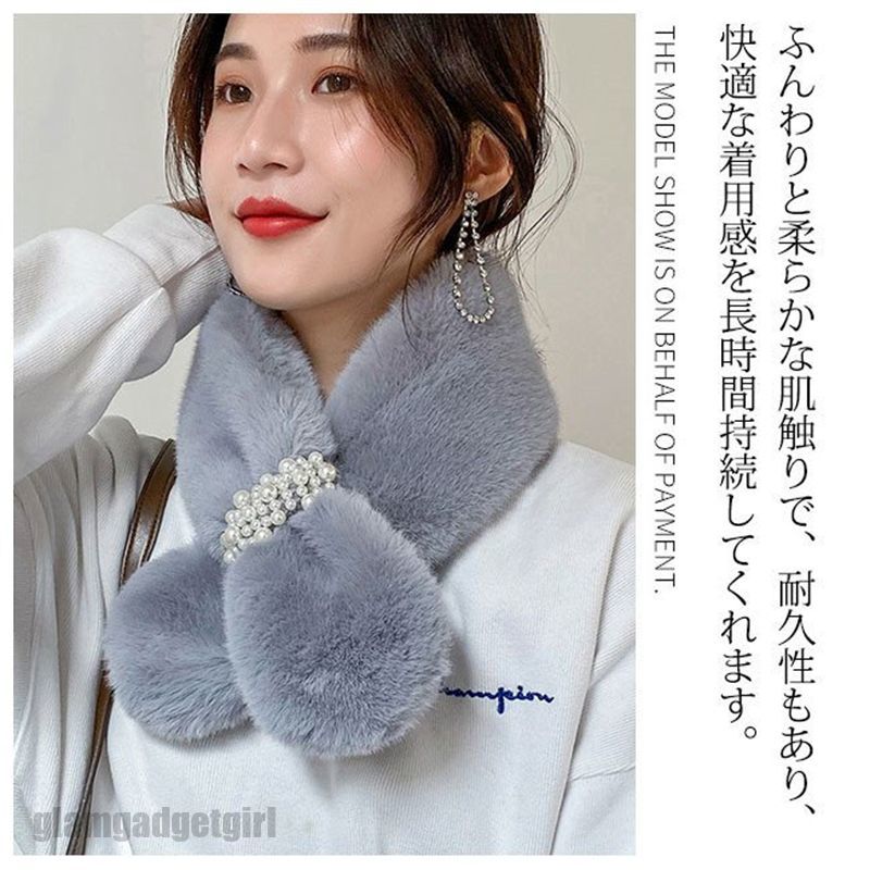 マフラー スカーフ ふわふわマフラー ふわふわストール 可愛い ファッション 秋冬 暖かい 寒さ対応 カラフ プレゼント マフラータオル おしゃれ ギフト 送料無料 新生活