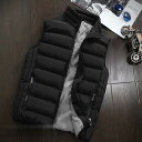 ダウンベスト メンズ アウター 中綿入り 防寒 防風 防水 軽量 機能的 中綿ベスト アウトドア 秋 冬 ファッション ダウンベスト プレゼント ギフト 新生活