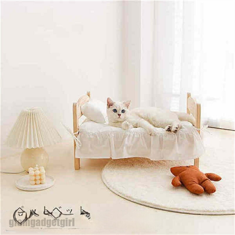 ペットベッド 3点セット 小さな犬のベッド 洗える ハウスセットペット猫高級プリンセスソファベッド犬小屋 (ペットベッド+枕+掛け布団) プレゼント ギフト 新...