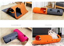 猫トンネル 猫おもちゃ 猫ハウス ベット 大人気 折り畳み キャットトンネル 猫用トンネル ペット用品 猫用品 ポンポン付き ピンク ブルーおもしろい プレゼン...