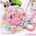 ビーズで作るアクセサリー ハニービーズ ビーズキットブロック ビーズセット 2点セット 可愛い おもちゃ ハンドメイド DIY材料 手作り カチューシャ ネック...